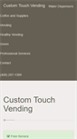 Mobile Screenshot of customtouchvending.com